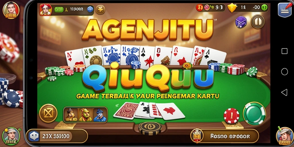 Tampilan terbaru dari AGENJITU yang menampilkan strategi QiuQiu.