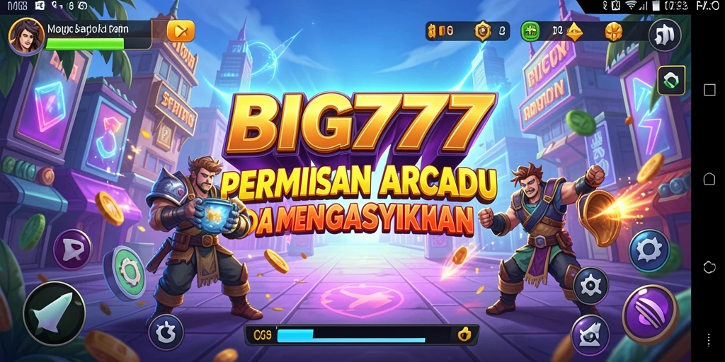 Tampilan gameplay BIG777 dengan tantangan seru dan grafis menarik.