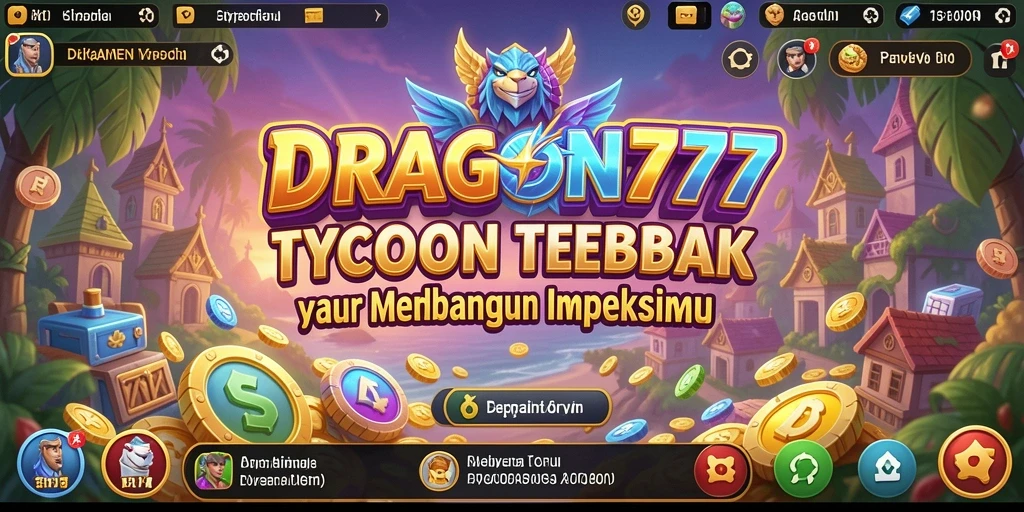 Tampilan gameplay DRAGON777 yang menarik dan interaktif di dunia Tycoon.