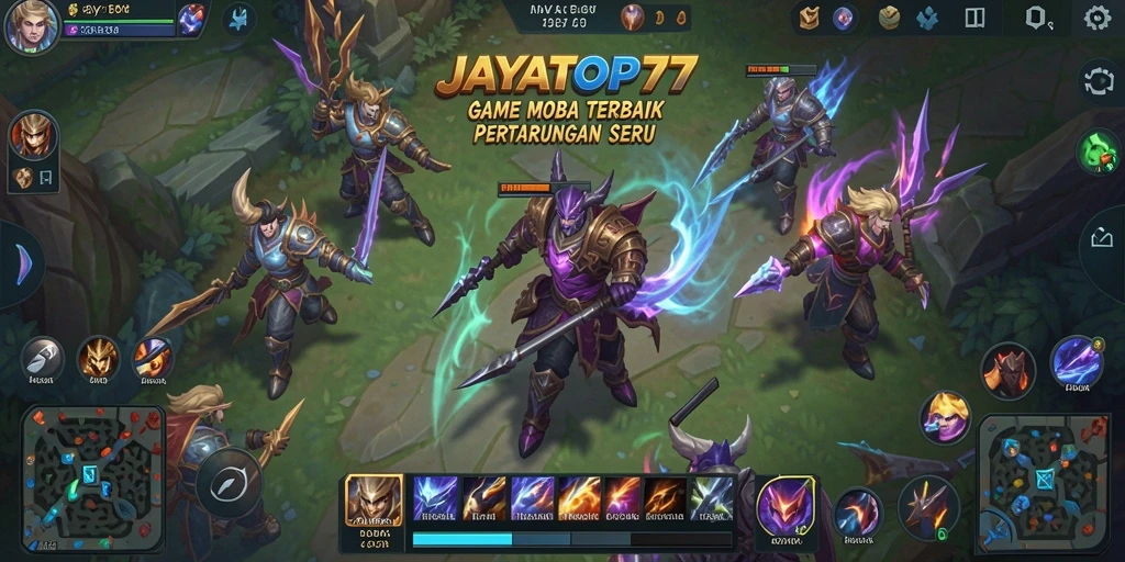 Screenshot gameplay JAYATOP77 yang menampilkan pertarungan seru.
