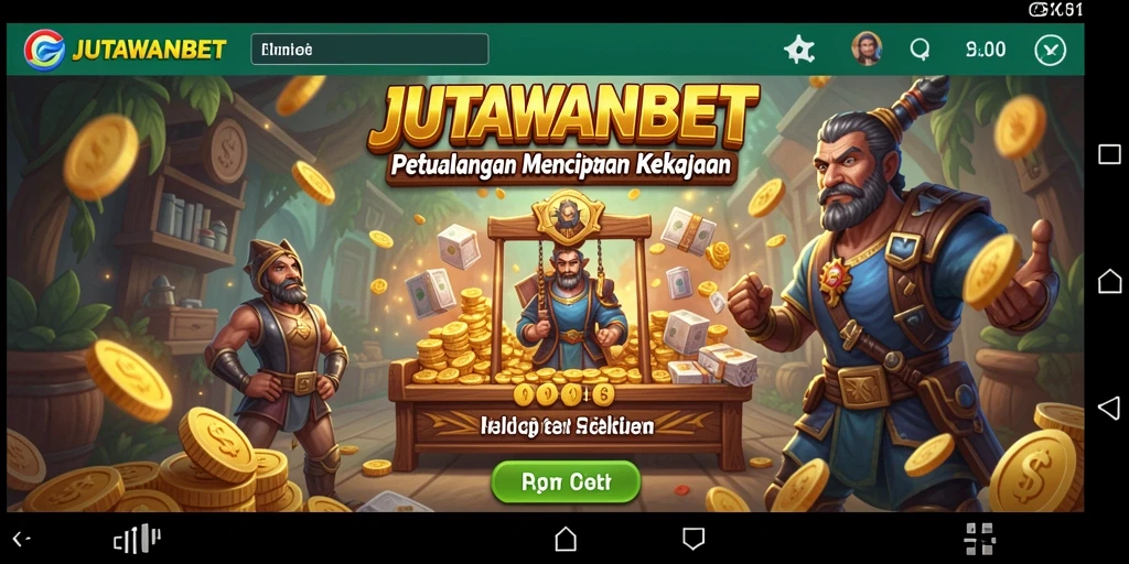 Tampilan gameplay JUTAWANBET dengan grafik menawan dan tantangan seru.