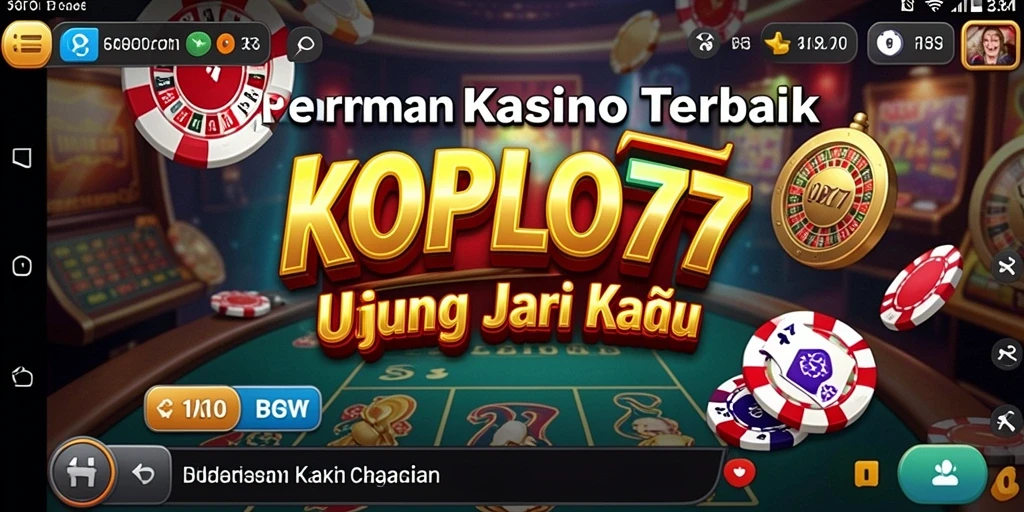 Tampilan gameplay KOPLO77 yang menarik dan penuh warna.