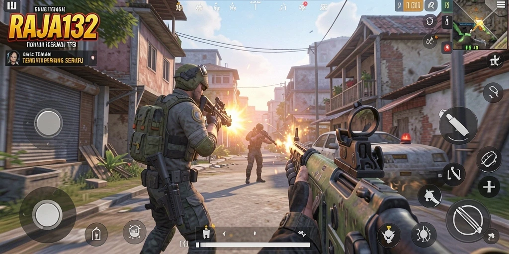 Gameplay seru dan strategis dalam pertempuran RAJA132.