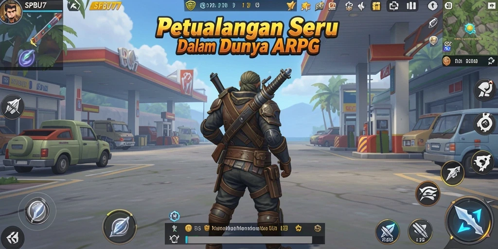 Gameplay ARPG yang mendebarkan dan penuh aksi di SPBU77.
