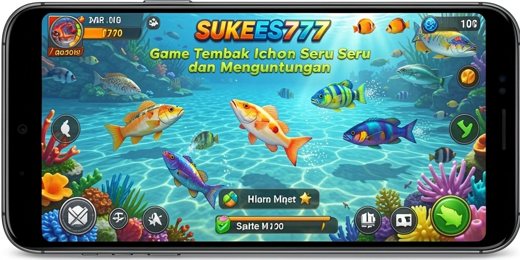 Gameplay Tembak Ikan yang menegangkan di dalam SUKSES777.