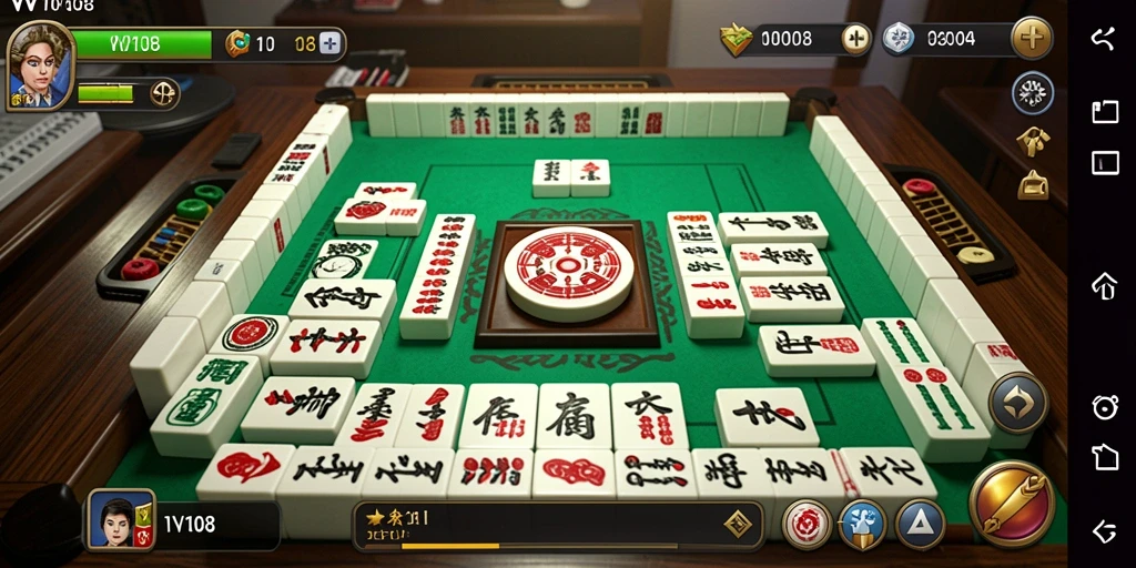 Tampilan screenshot <strong>VW108</strong> saat bermain Mahjong yang menantang dan seru.